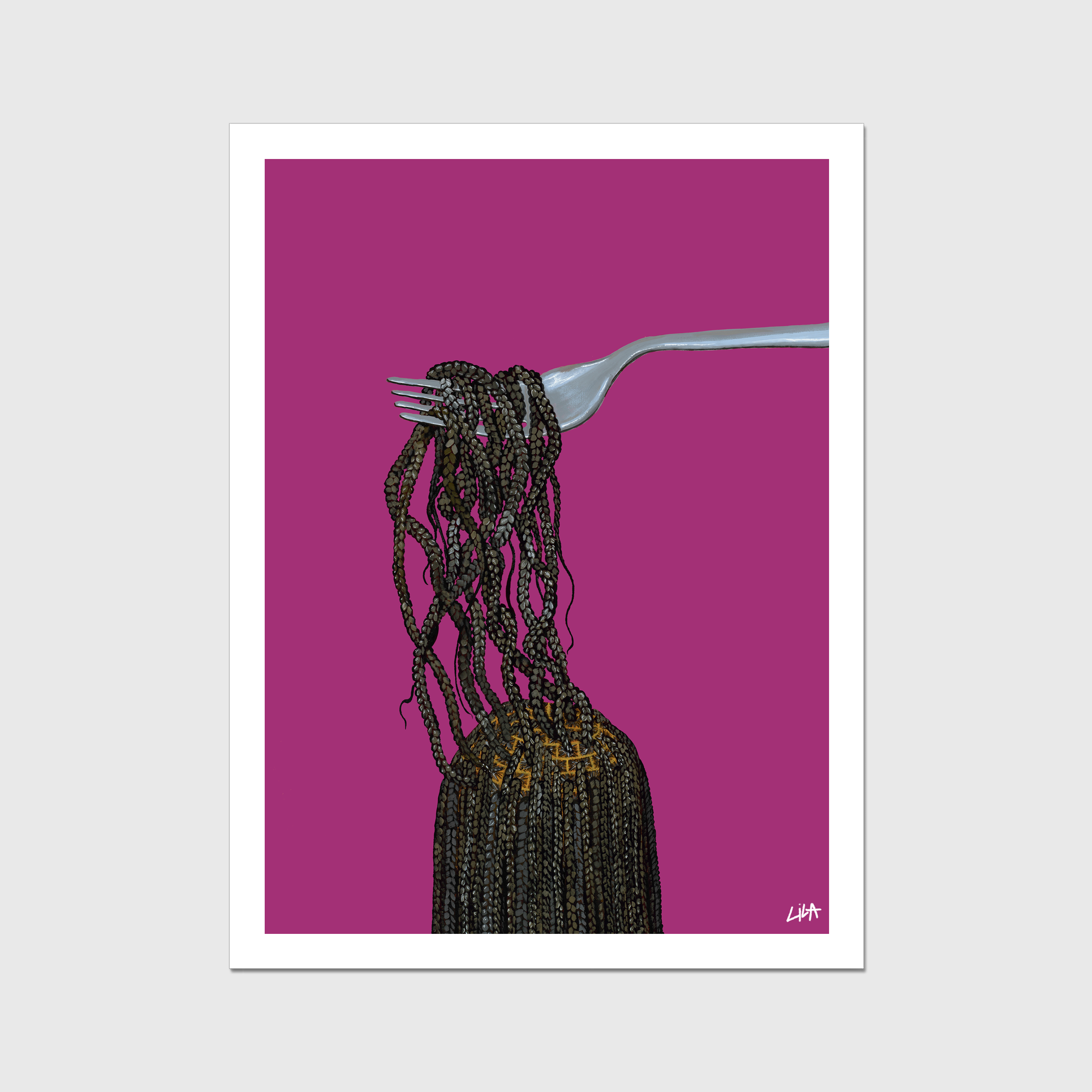 "ATE" Fine Art Print