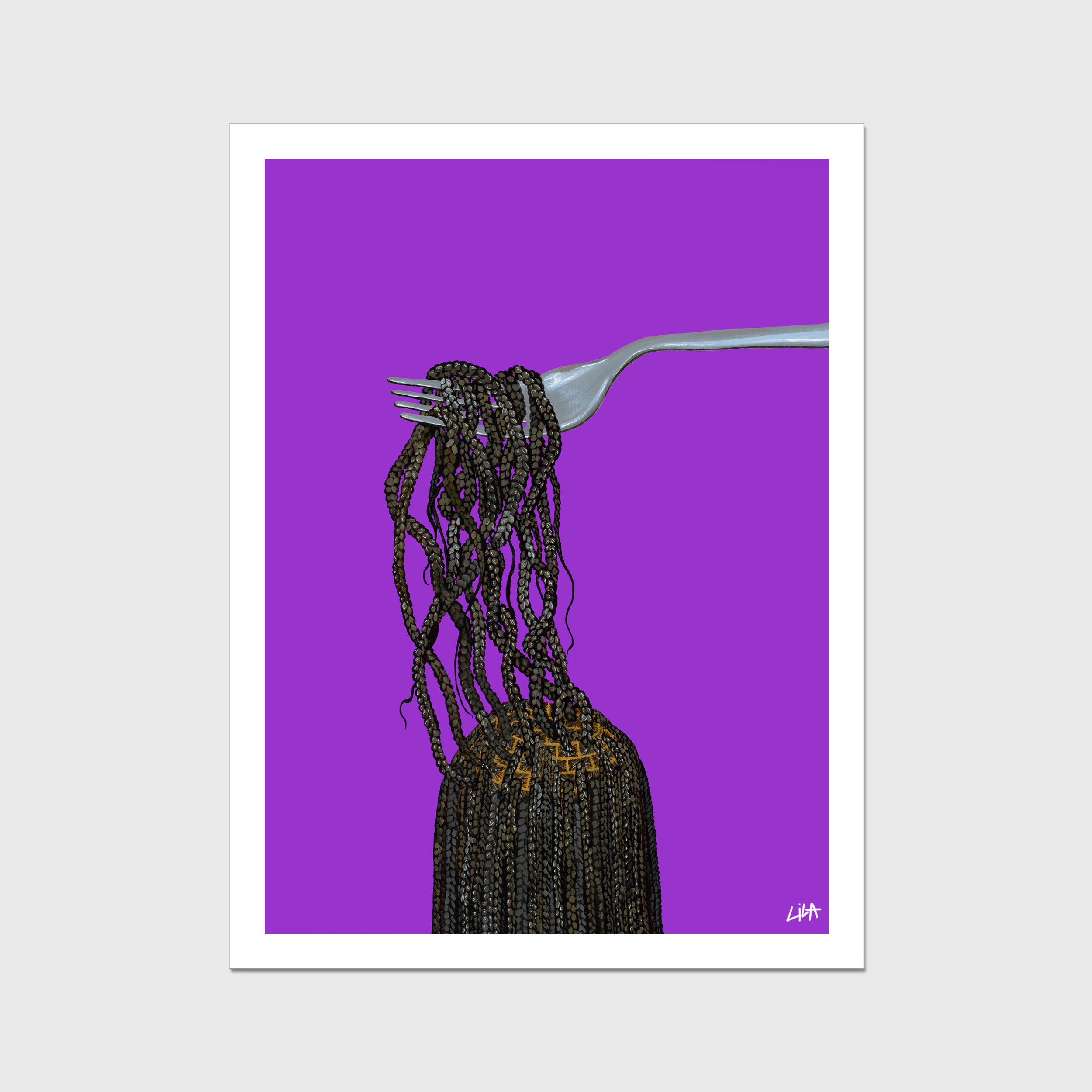 "ATE" Fine Art Print