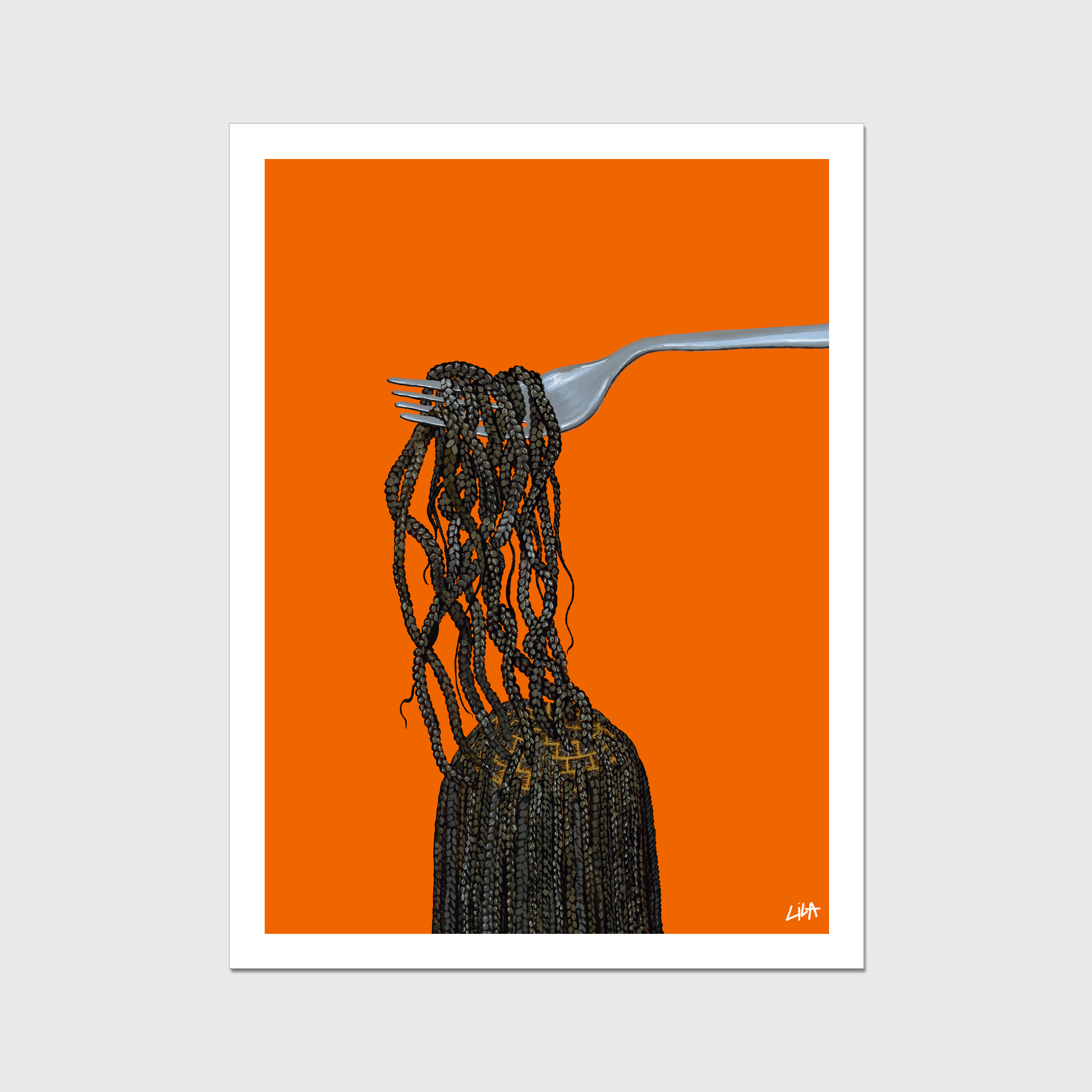 "ATE" Fine Art Print