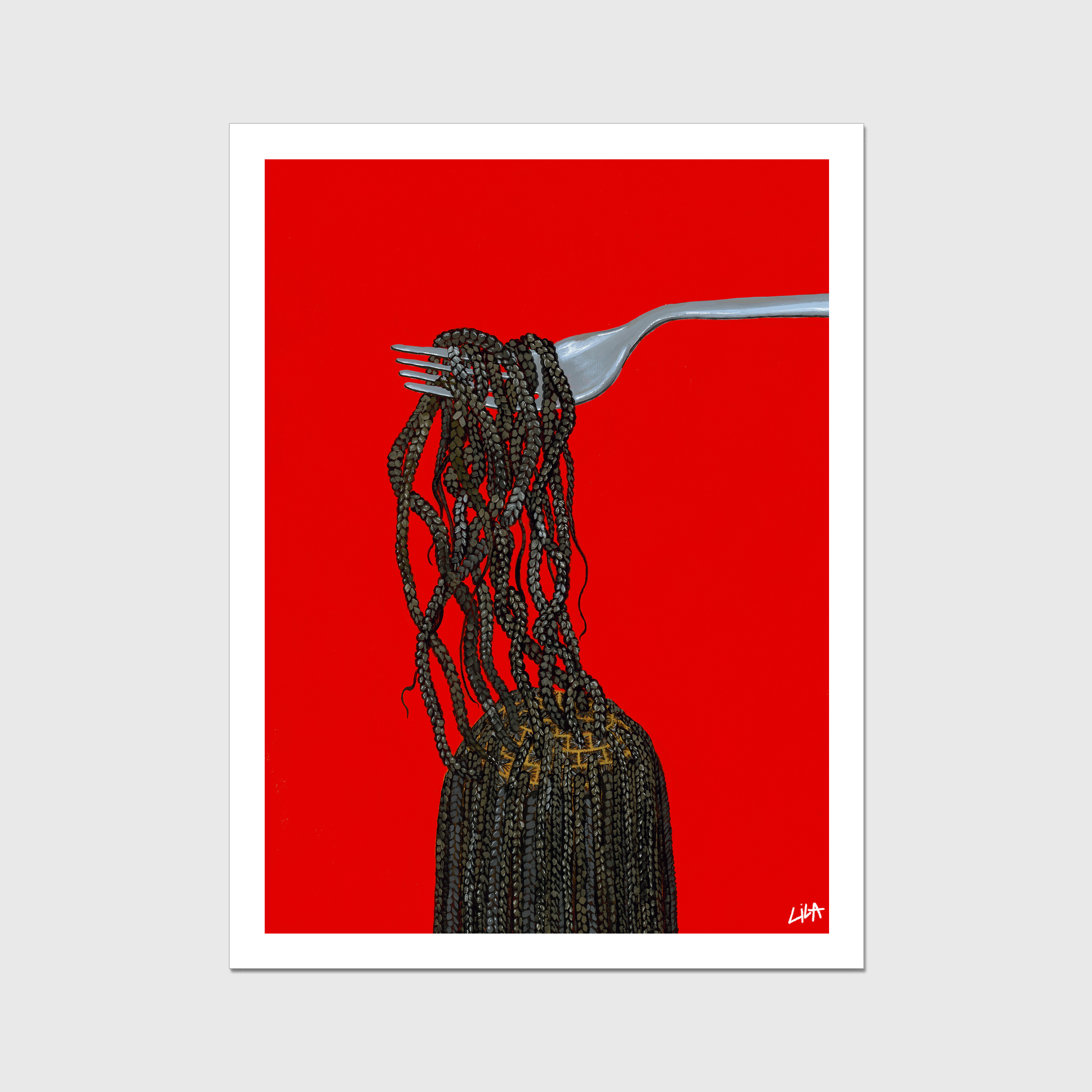 "ATE" Fine Art Print