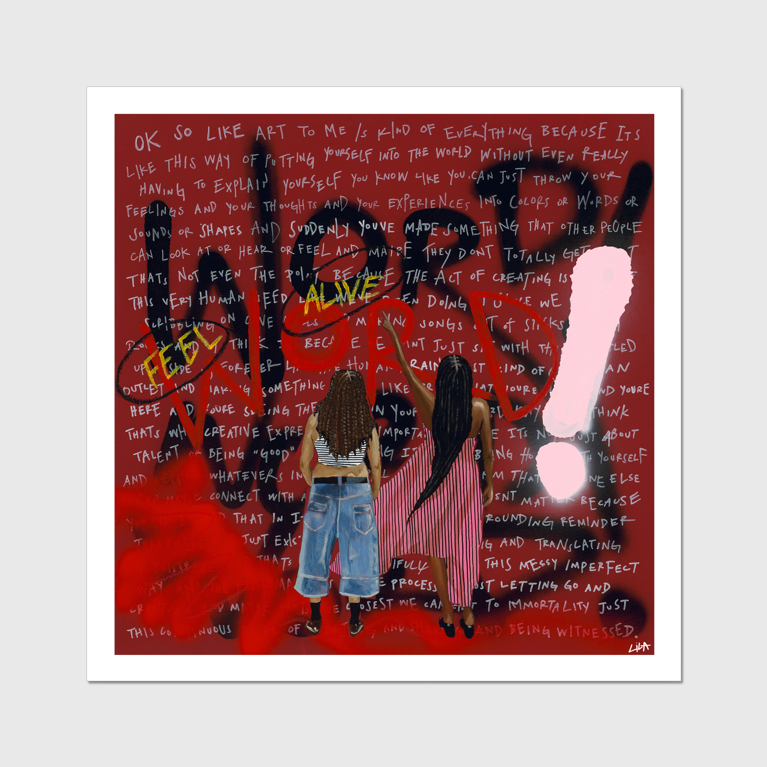 "WORD" Fine Art Print